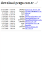 Mobile Screenshot of download.pergo.com.tr