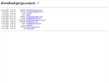 Tablet Screenshot of download.pergo.com.tr